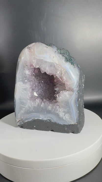 Blue Banded Agate Cathedral