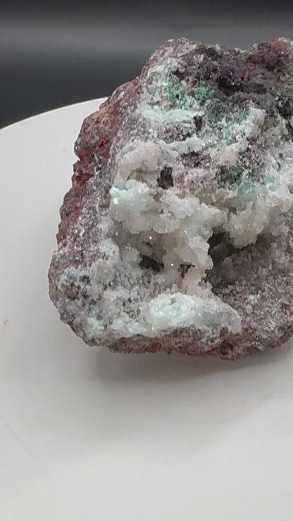 Calcite with Copper Rio Tinto Mine Estacion Terrazas, Chihuahua, Mex 369 Grams
