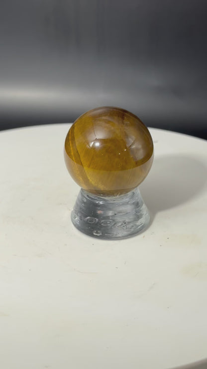 Tigers Eye Sphere 1 inch