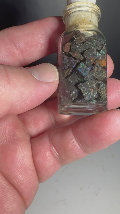 Leopard Opal Jar also known as Aztec Opal
