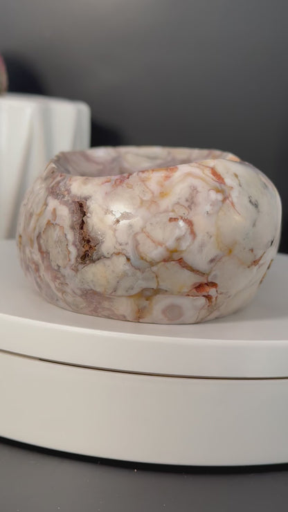 Flower Agate Bowl (Madagascar)