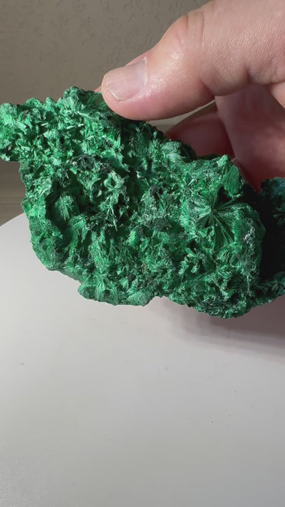 Fibrous Malachite from Congo 164 Grams