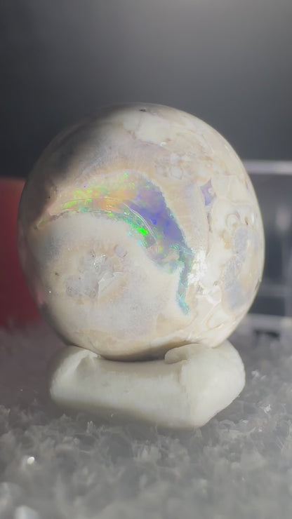 Mexican Cantera Fire Opal Cabochon